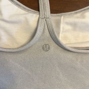 Lululemon Striped Athletic Tank